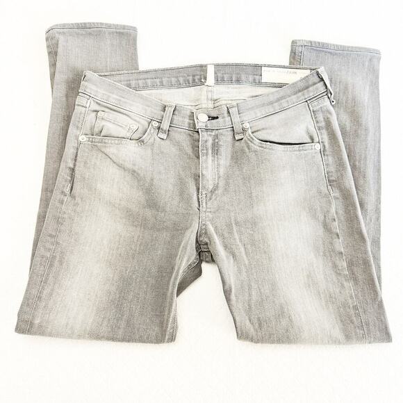 Rag & Bone Skinny Jean Buxton Gray Wash Denim Size 29 W1502K120 - Picture 4 of 8